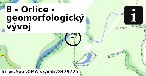 8 - Orlice - geomorfologický vývoj