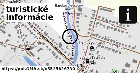 turistické informácie