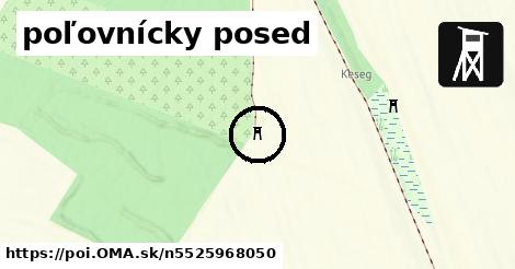 poľovnícky posed