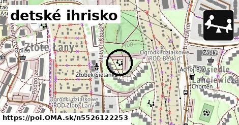 detské ihrisko