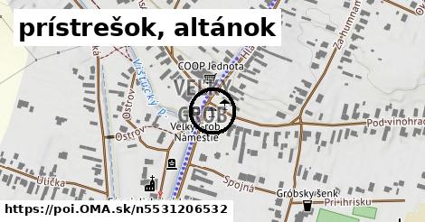 prístrešok, altánok