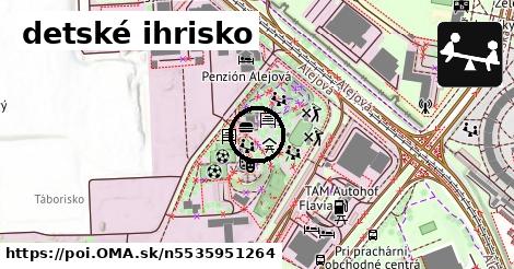 detské ihrisko