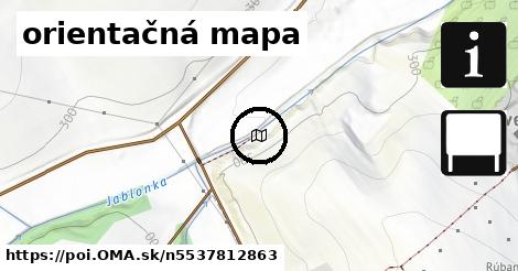 orientačná mapa