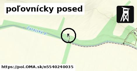 poľovnícky posed