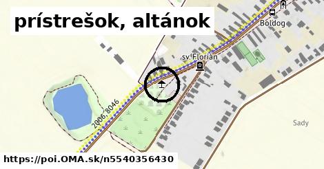 prístrešok, altánok