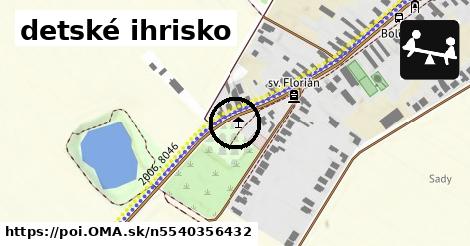 detské ihrisko