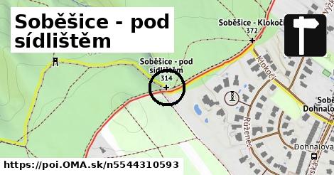 Soběšice - pod sídlištěm