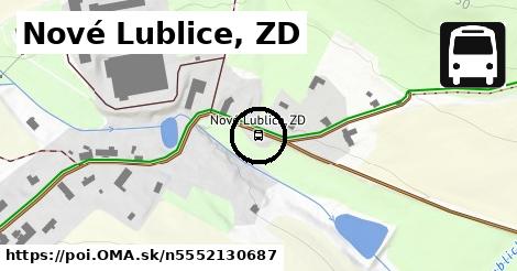 Nové Lublice, ZD