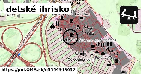 detské ihrisko