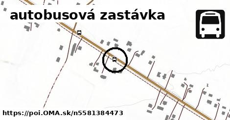 autobusová zastávka