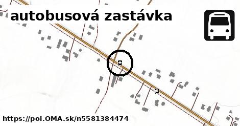 autobusová zastávka