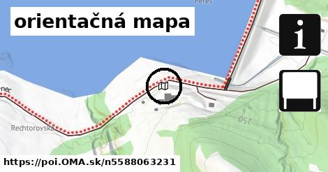 orientačná mapa