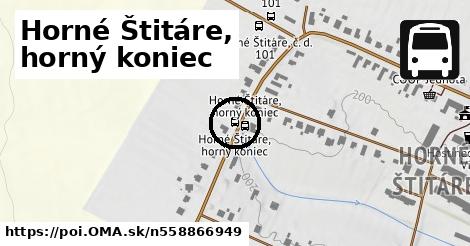 Horné Štitáre, horný koniec