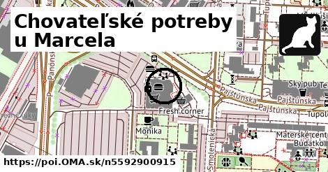 Chovateľské potreby u Marcela