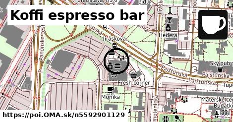 Koffi espresso bar