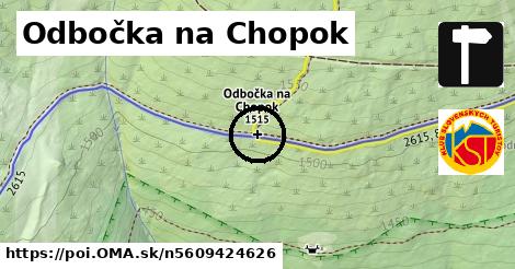 Odbočka na Chopok