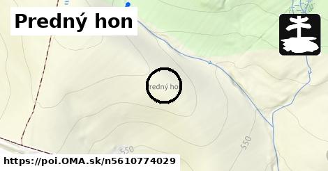 Predný hon