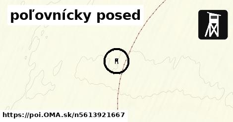 poľovnícky posed