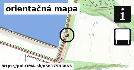 orientačná mapa