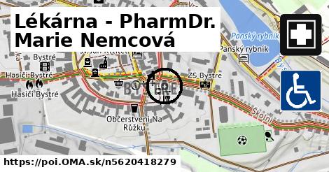 Lékárna - PharmDr. Marie Nemcová