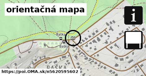 orientačná mapa