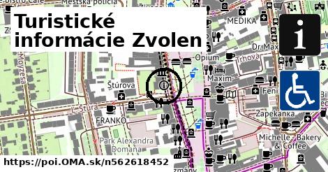 Turistické informácie Zvolen