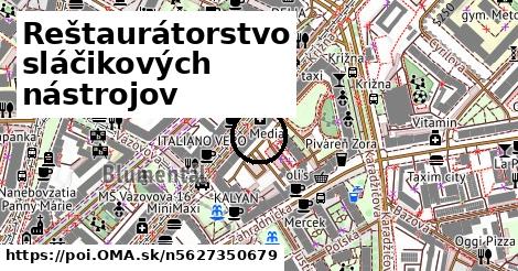 Reštaurátorstvo sláčikových nástrojov