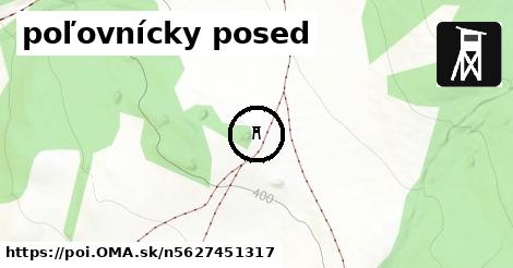 poľovnícky posed