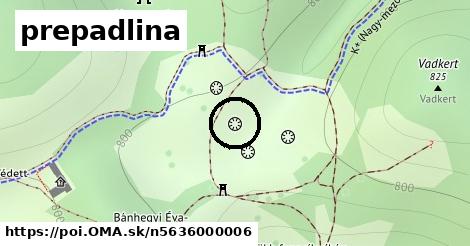 prepadlina