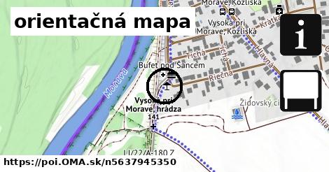 orientačná mapa