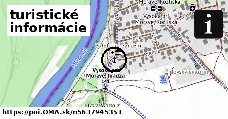 turistické informácie