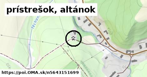 prístrešok, altánok