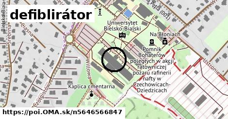 defiblirátor