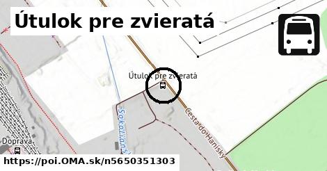 Útulok pre zvieratá