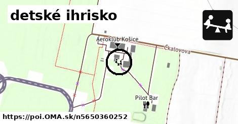 detské ihrisko