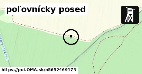 poľovnícky posed