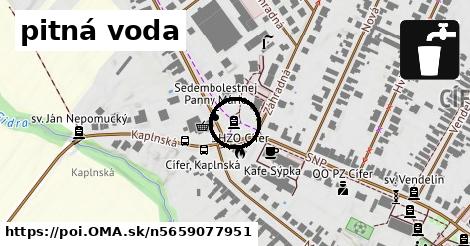 pitná voda