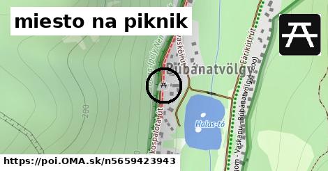 miesto na piknik