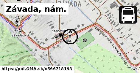 Závada, nám.