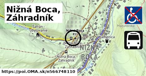 Nižná Boca, Záhradník