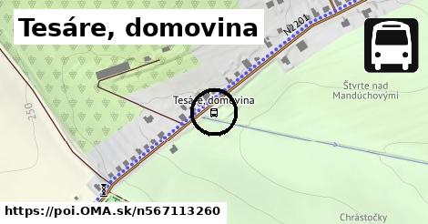 Tesáre, domovina