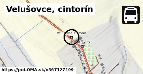 Velušovce, cintorín