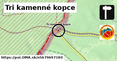 Tri kamenné kopce