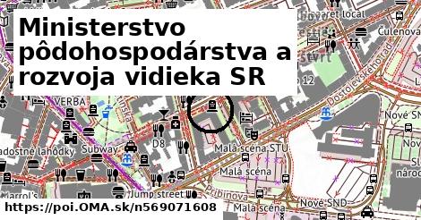 Ministerstvo pôdohospodárstva a rozvoja vidieka SR