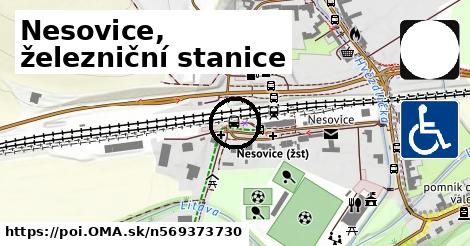 Nesovice, železniční stanice