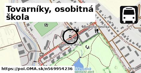 Tovarníky, osobitná škola