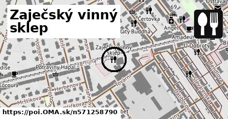 Zaječský vinný sklep