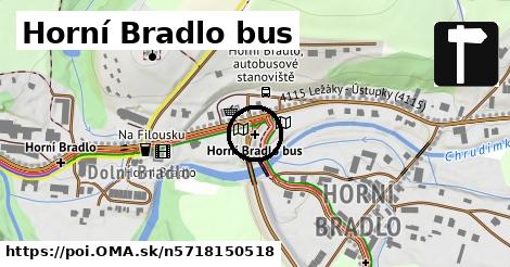 Horní Bradlo bus