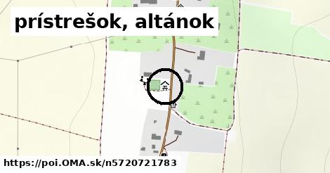 prístrešok, altánok