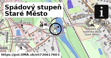 Spádový stupeň Staré Město